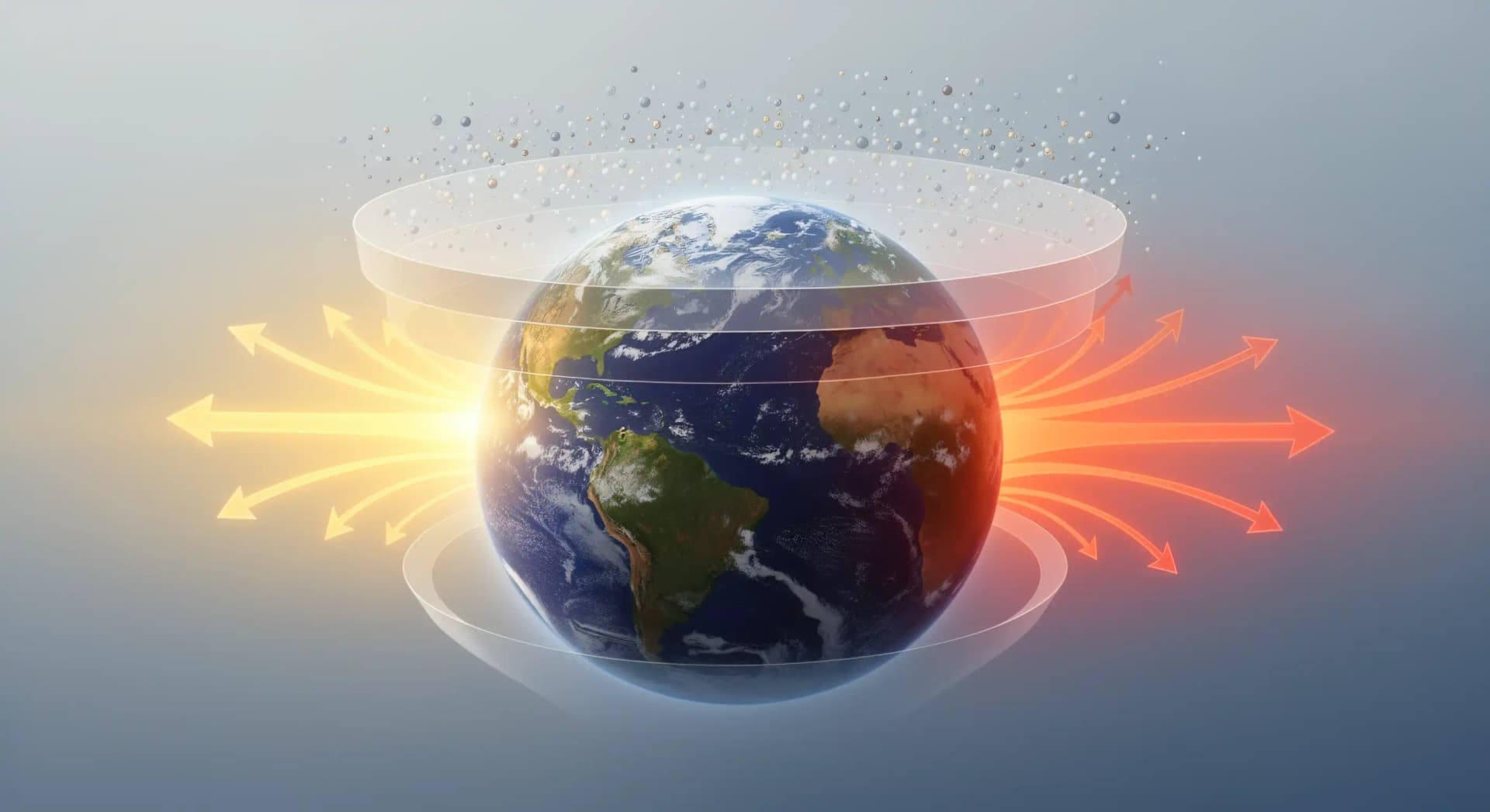 Forçage radiatif : ce que le climat mesure en W/m2