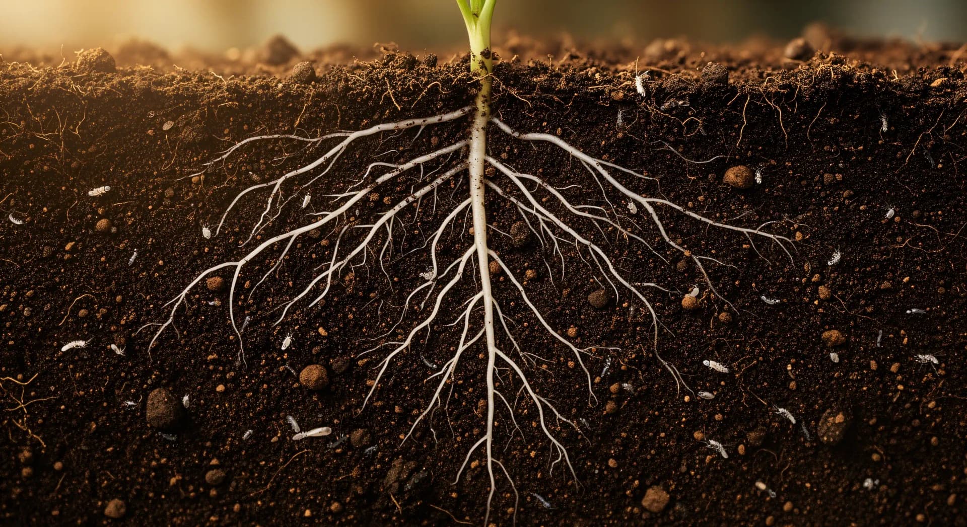 Rhizosphère : le millimètre de sol le plus vivant
